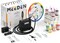 Airbrush Kit with Air Compressor, 12 Colors Acrylic Paint( Black)